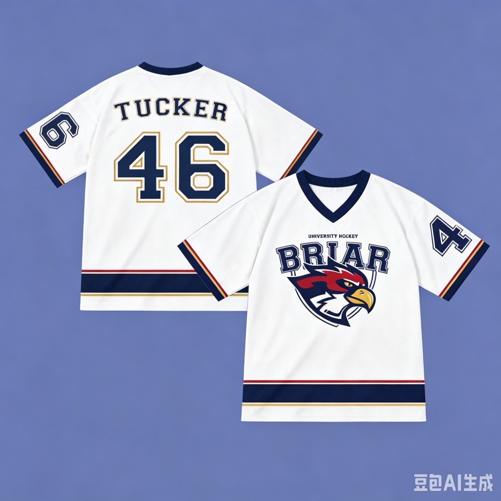 Men'S Fashion University - Off Campus Briar University Jersey Graham