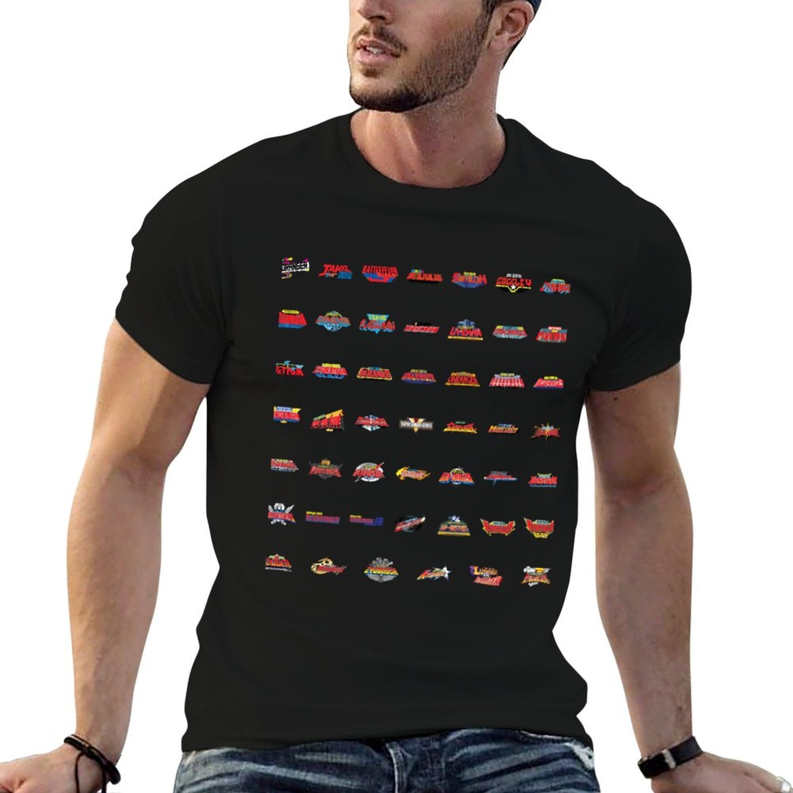 Men'S Fashion Now - Super Sentai, Beginning to Now! T-Shirt