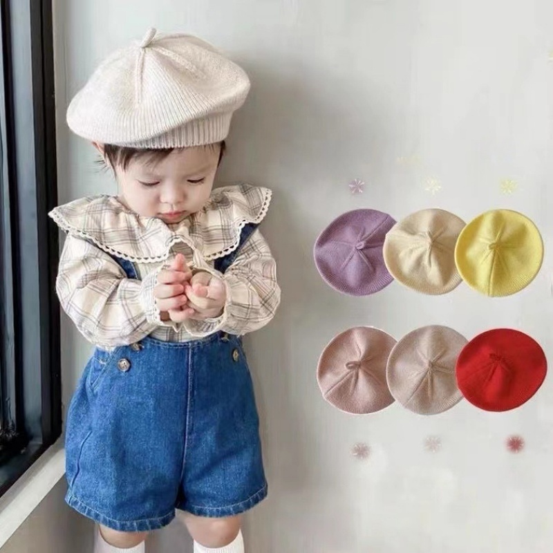 Beanie Winter Hat - New Arrival Knitted Baby Beret Toddler