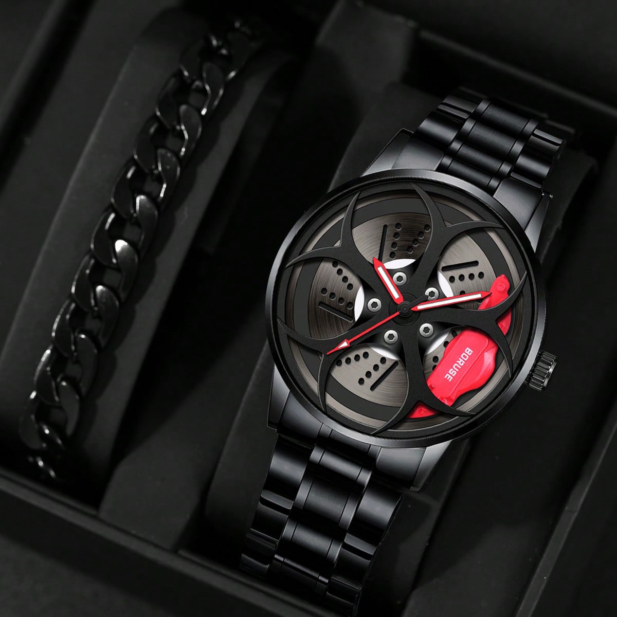 Men'S Fashion Hub - 2PCS Set Men's Fashion Car Wheel