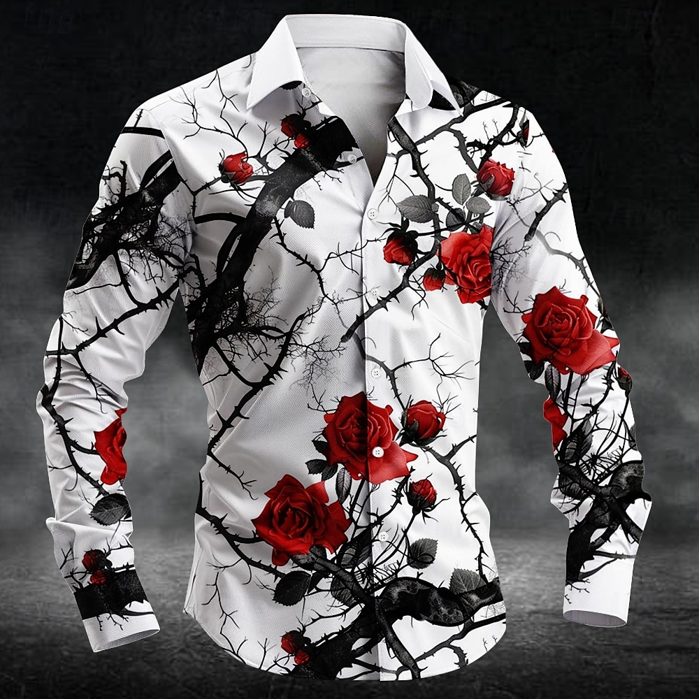 Men'S Fashion Looks - Fashion plum blossom pattern 3d Print