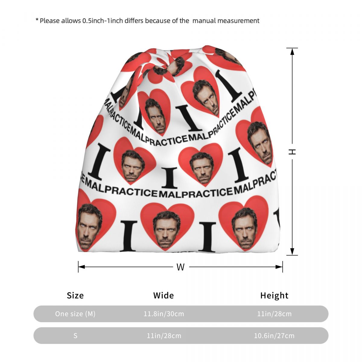 House MD Malpractice Enthusias - Beanie Winter Hat 评论和价格