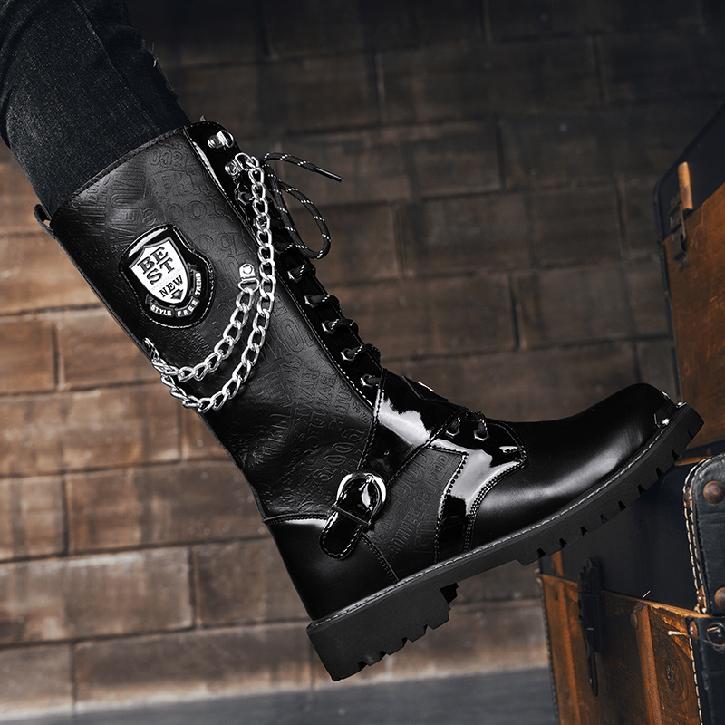 Men's high top motorcycle boot - Men'S Fashion For 30 Year Olds 评论和价格