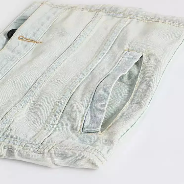 Pop Spring Autumn New Fashion  - Men'S Fashion Vest With Jeans 评论和价格