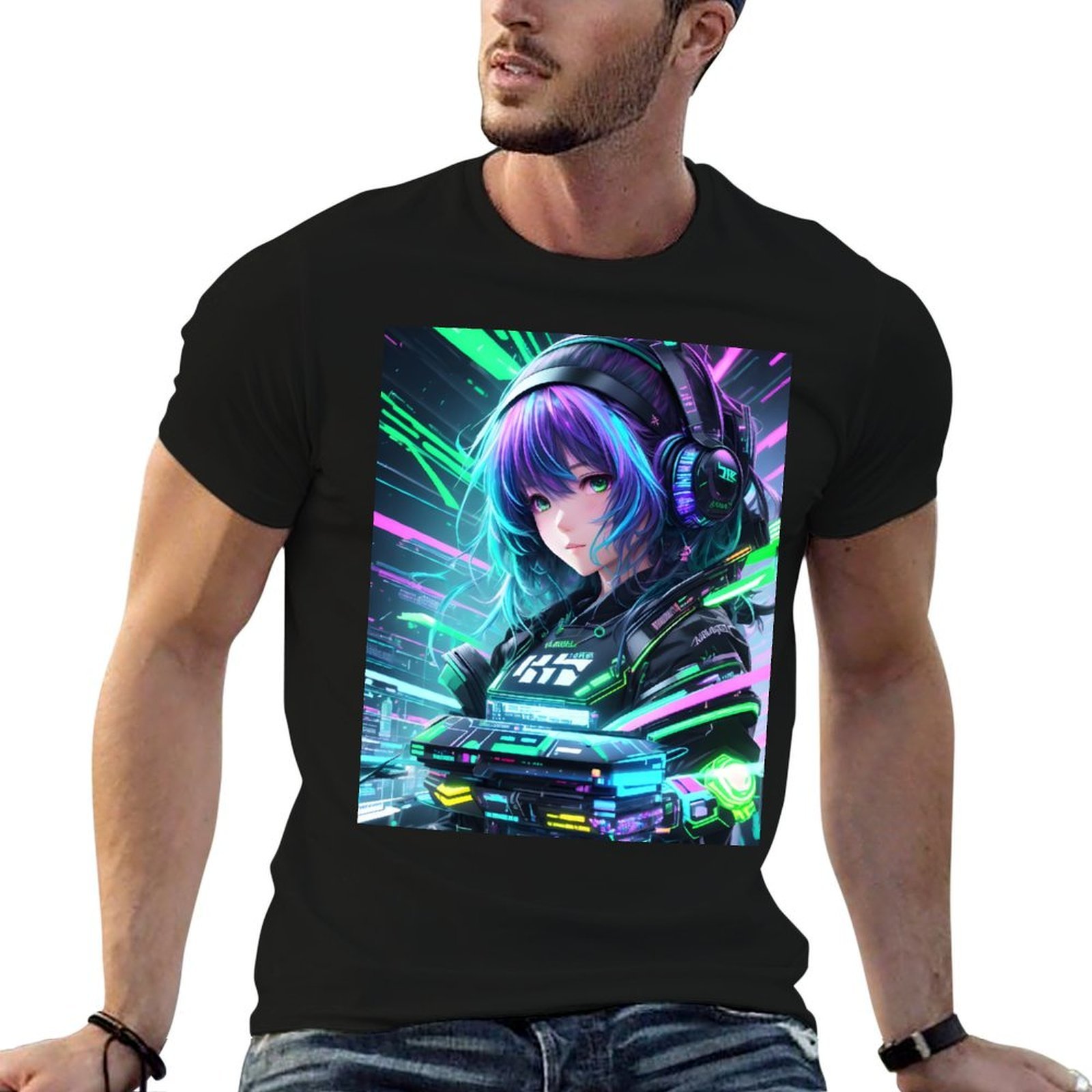 Hacker Girl - Cyberpunk Hackin - Mens Fashion Hacks 评论和价格