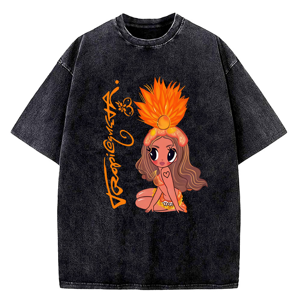 Karol g Vintage Washed cotton  - Men'S Fashion University 评论和价格