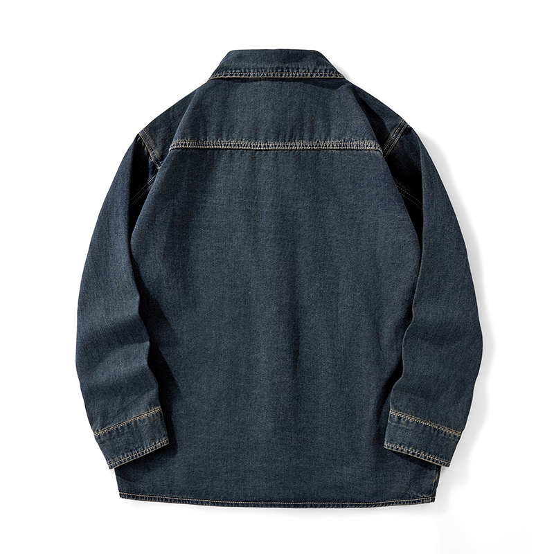 Heavy Duty Washed Denim Jacket - Denim Jacket Vintage 评论和价格