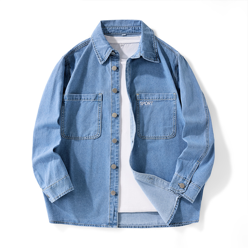 Heavy Duty Washed Denim Jacket - Denim Jacket Vintage 评论和价格