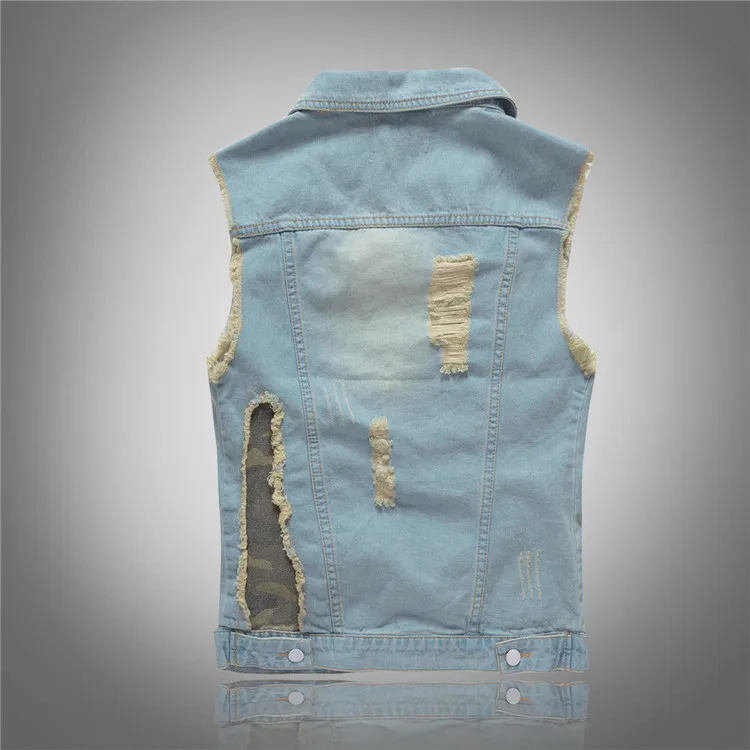 Spring Autumn New Fashion Men' - Men'S Fashion Vest With Jeans 评论和价格