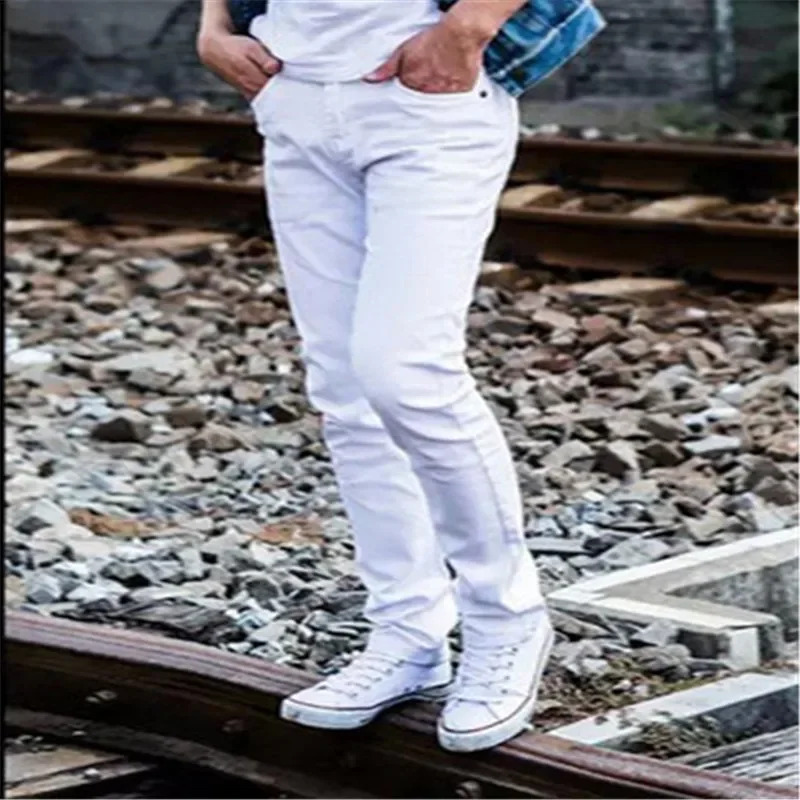 Hot Fashion Summer Solid Cotto - Men'S Fashion Vest With Jeans 评论和价格