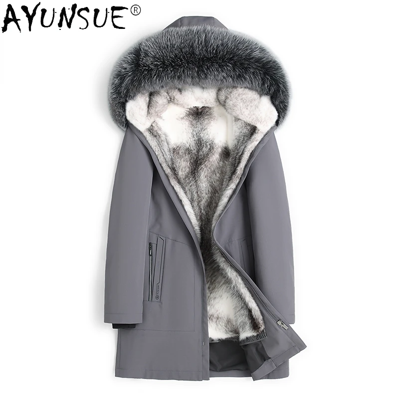 AYUNSUE Fashion Winter Jacket  - Men'S Fashion Zipper Jacket 评论和价格