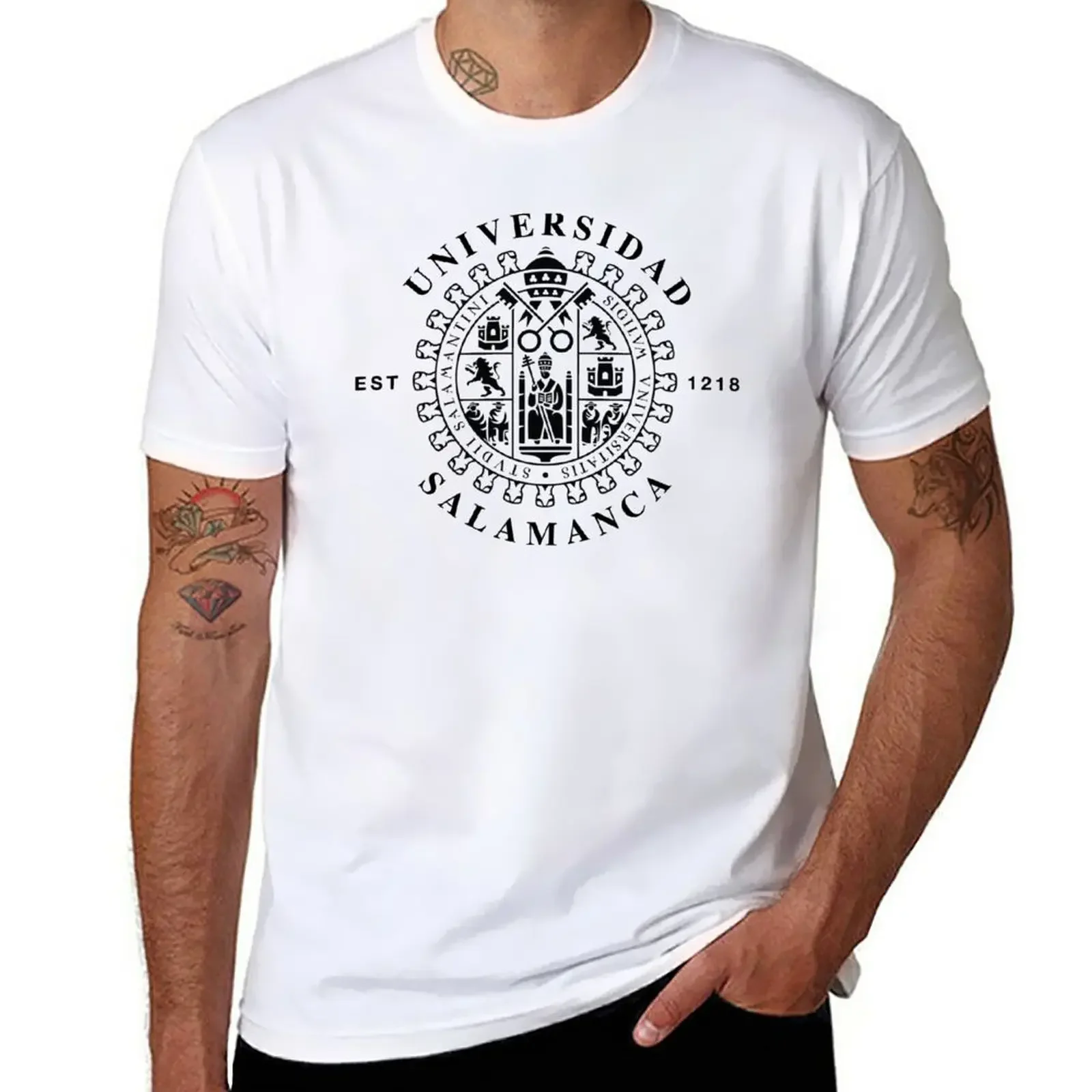 University of Salamanca T-Shir - Men'S Fashion University 评论和价格