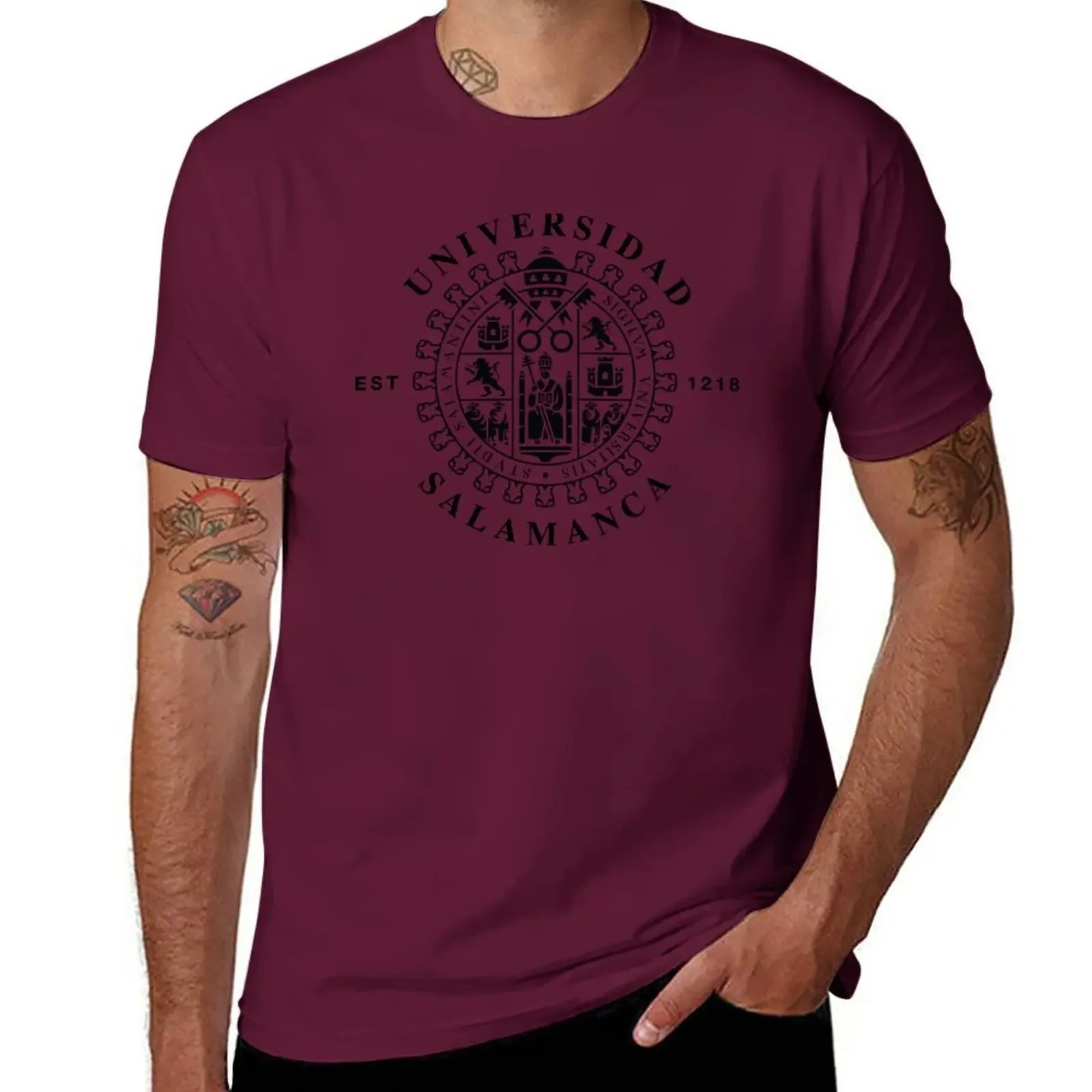 University of Salamanca T-Shir - Men'S Fashion University 评论和价格