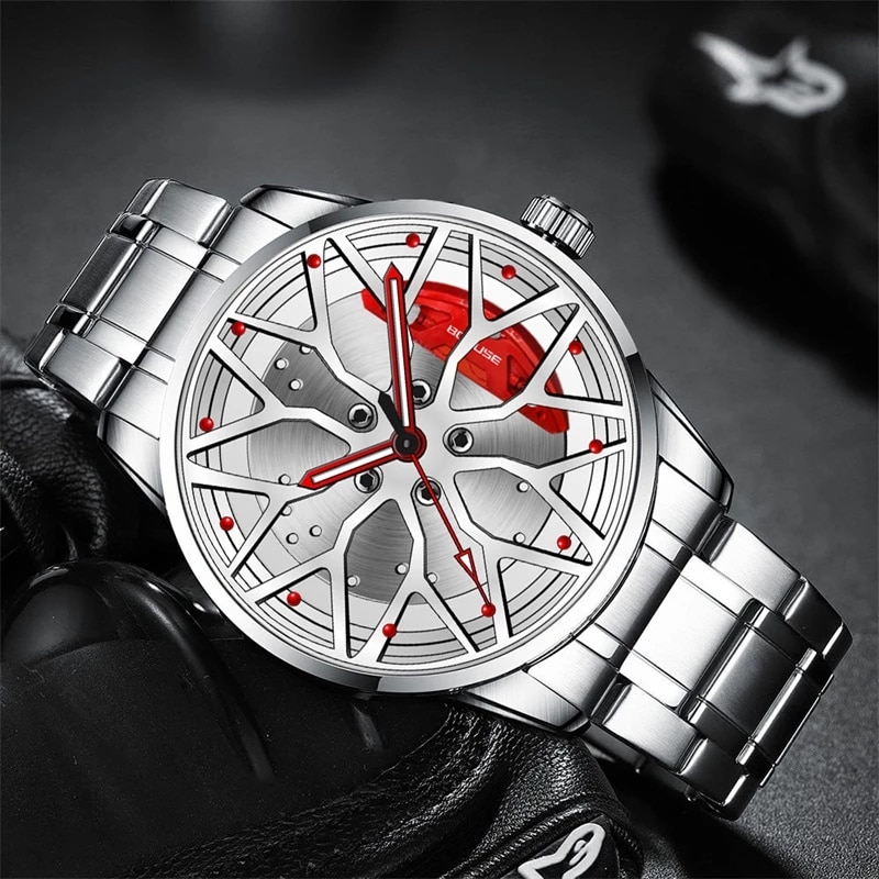 Fashion Mens Car Wheel Watches - Men'S Fashion Hub 评论和价格