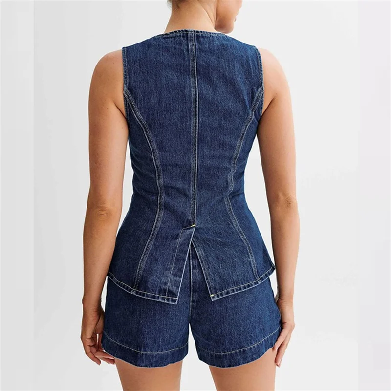 2024 Vintage Casual Denim Suit - Denim Jacket Vintage 评论和价格
