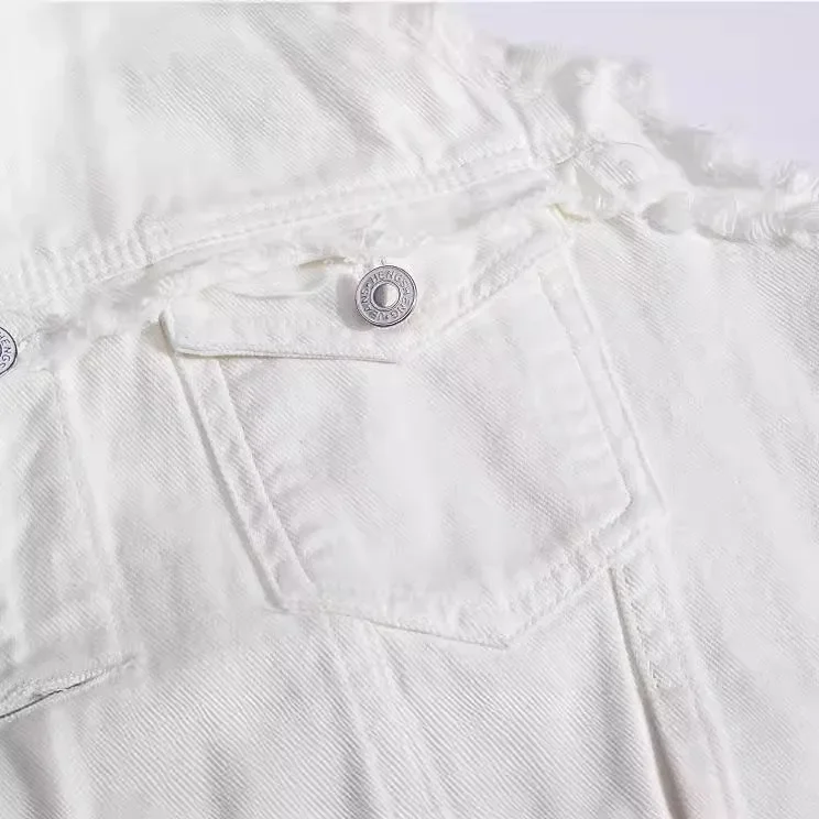 Pop Summer New Fashion Men's A - Men'S Fashion Vest With Jeans 评论和价格