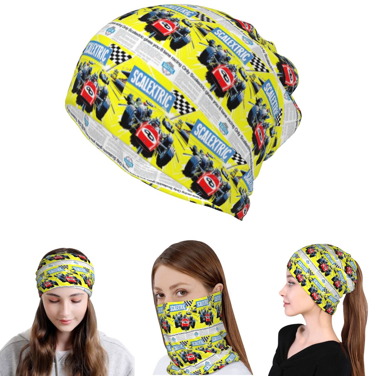 Scalextric Vintage Stuff Banda - Beanie Winter Hat 评论和价格