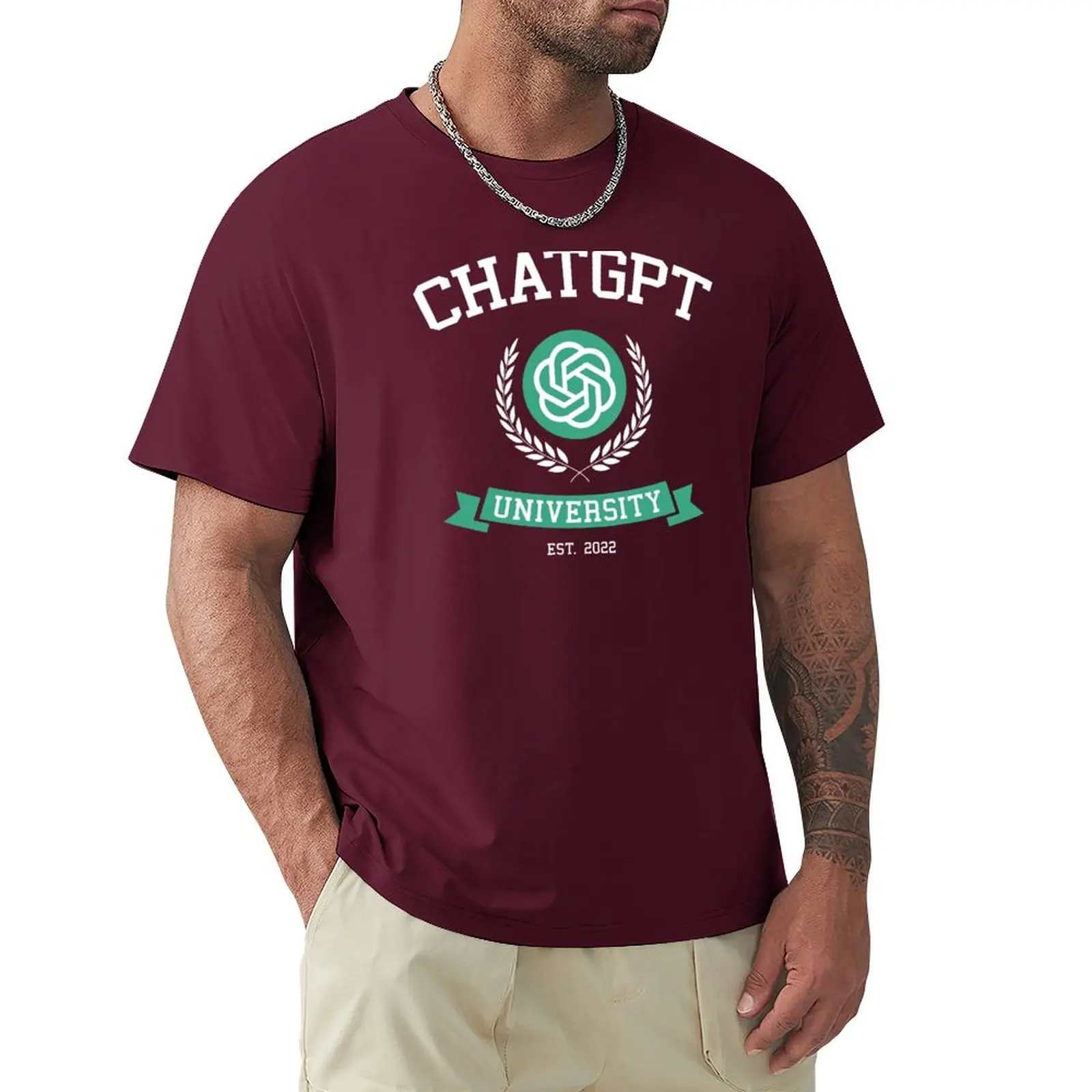 ChatGPT University - funny t s - Men'S Fashion University 评论和价格