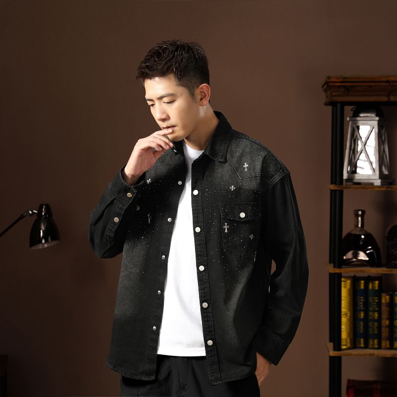 Spring Autumn Vintage Denim Ja - Denim Jacket Vintage 评论和价格