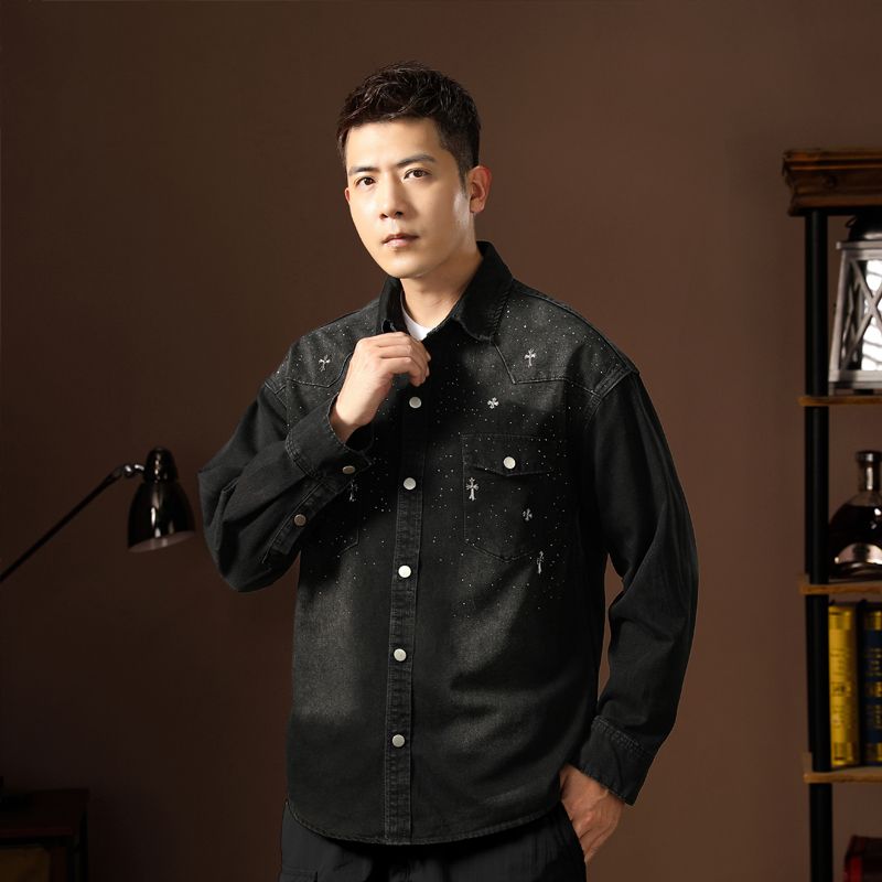 Spring Autumn Vintage Denim Ja - Denim Jacket Vintage 评论和价格