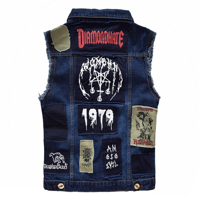 Classic Vintage Men's Jeans Ve - Men'S Fashion Vest With Jeans 评论和价格