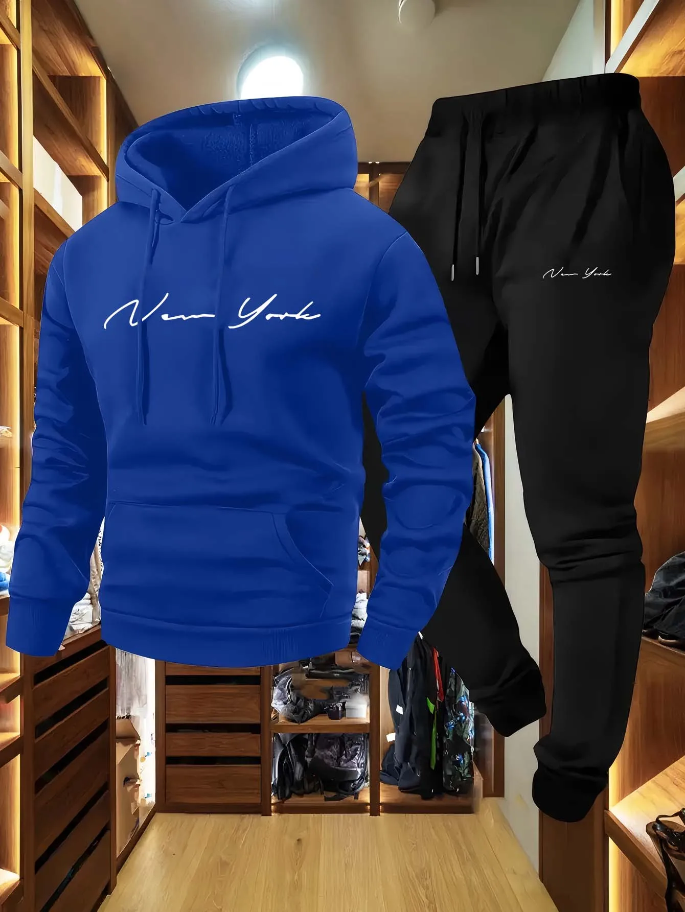 Men's Soft Hooded Sweatshirt S - Streetwear Hoodie 评论和价格