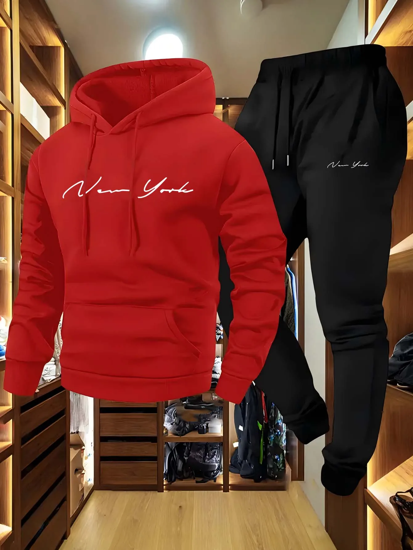 Men's Soft Hooded Sweatshirt S - Streetwear Hoodie 评论和价格