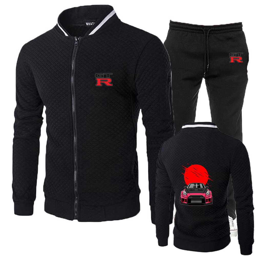 Initial D GTR R35 Print 2026 S - Men'S Fashion Zipper Jacket 评论和价格