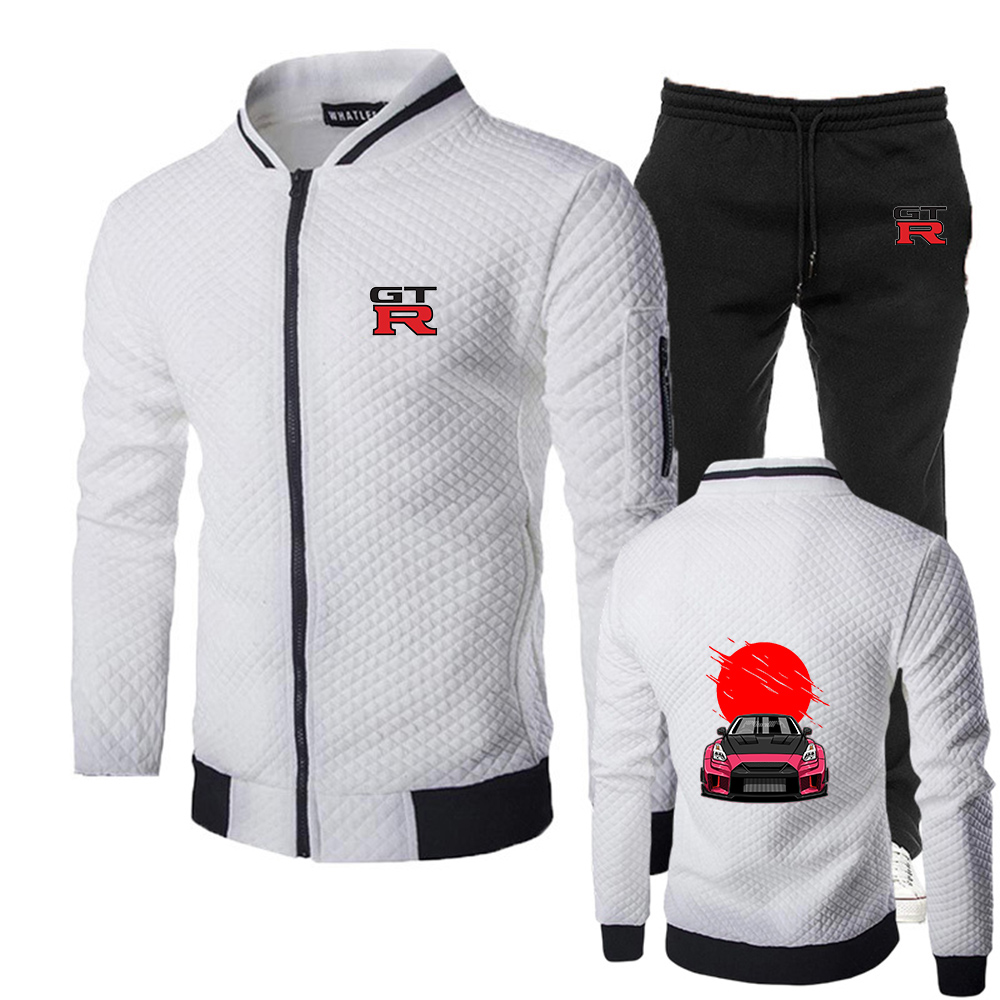 Initial D GTR R35 Print 2026 S - Men'S Fashion Zipper Jacket 评论和价格