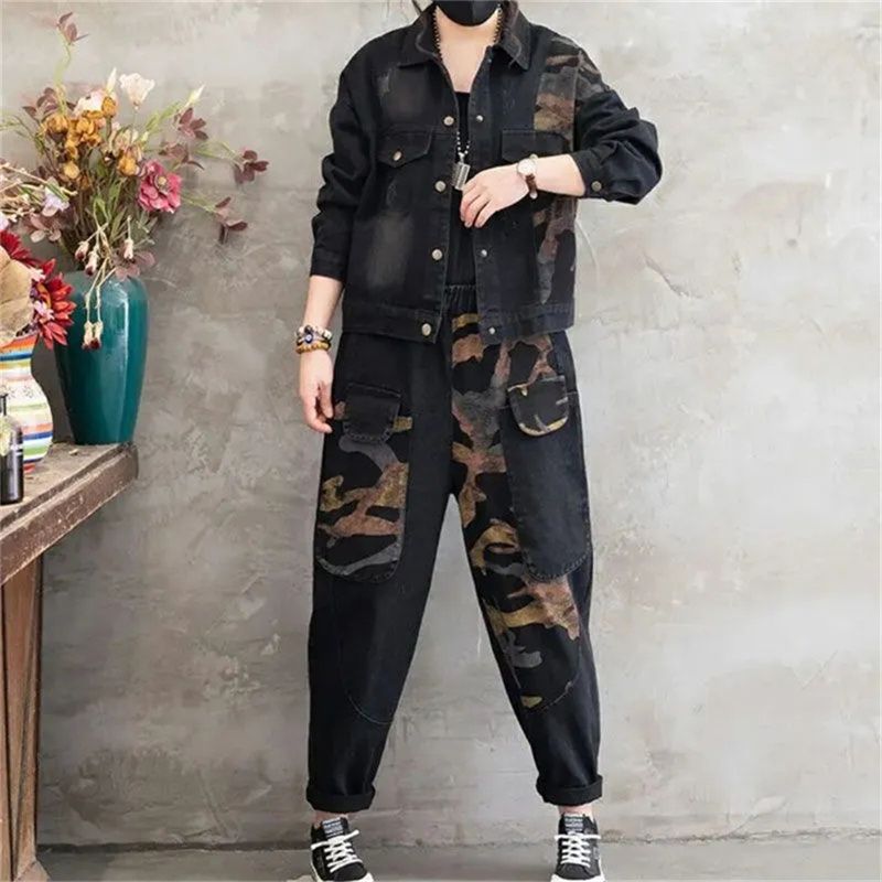 2025 Autumn Denim jacket Suits - Denim Jacket Vintage 评论和价格