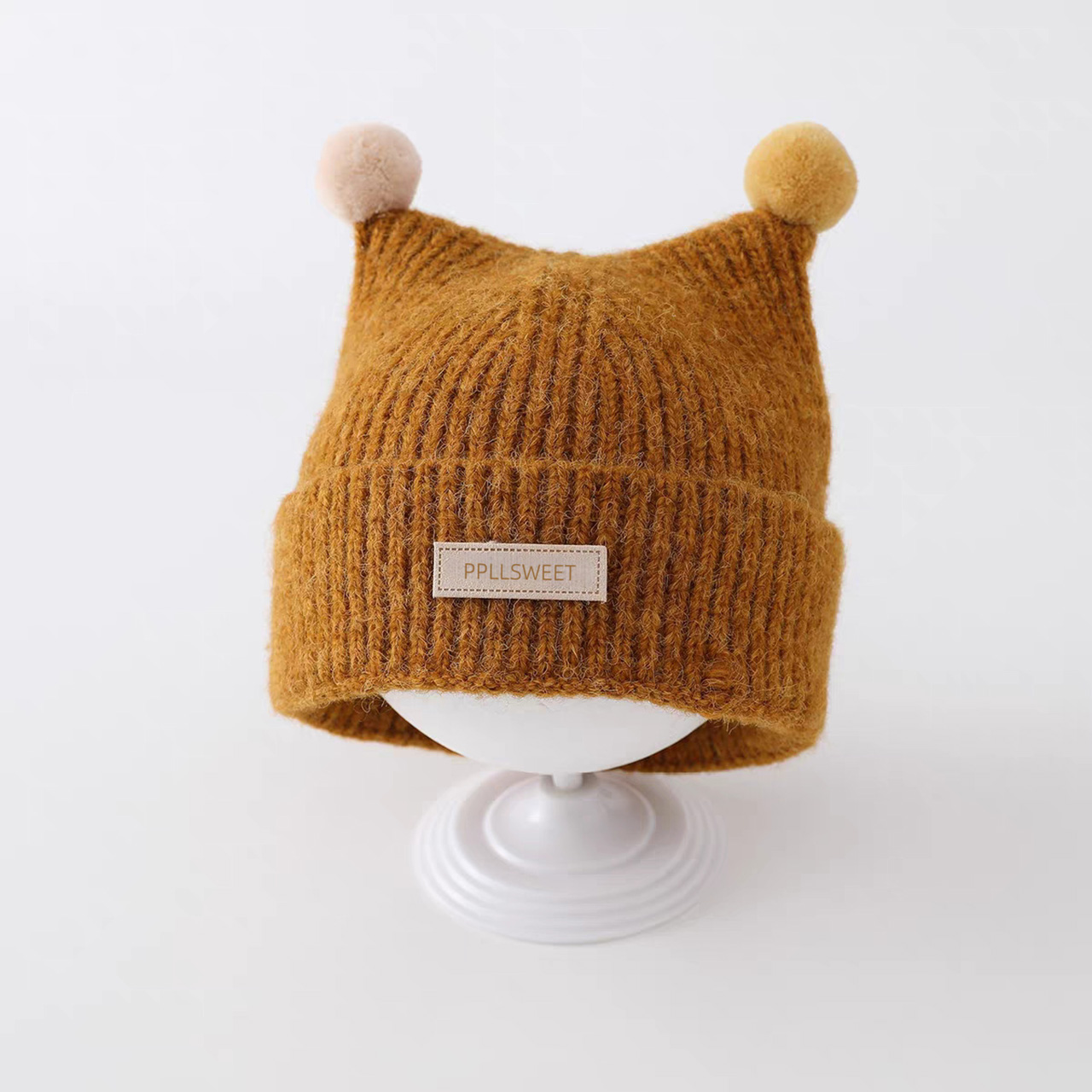 1-4Year Baby Knitted Hat Cute  - Beanie Winter Hat 评论和价格
