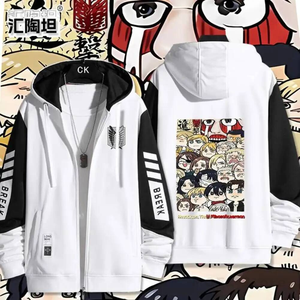 Ackerman Levi Mikasa·Ackerman  - Men'S Fashion Zipper Jacket 评论和价格