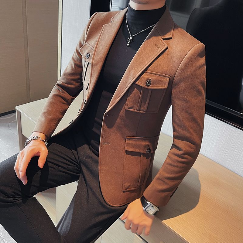 Fashion Light Luxury New Tweed - Men'S Fashion Light Jacket 评论和价格
