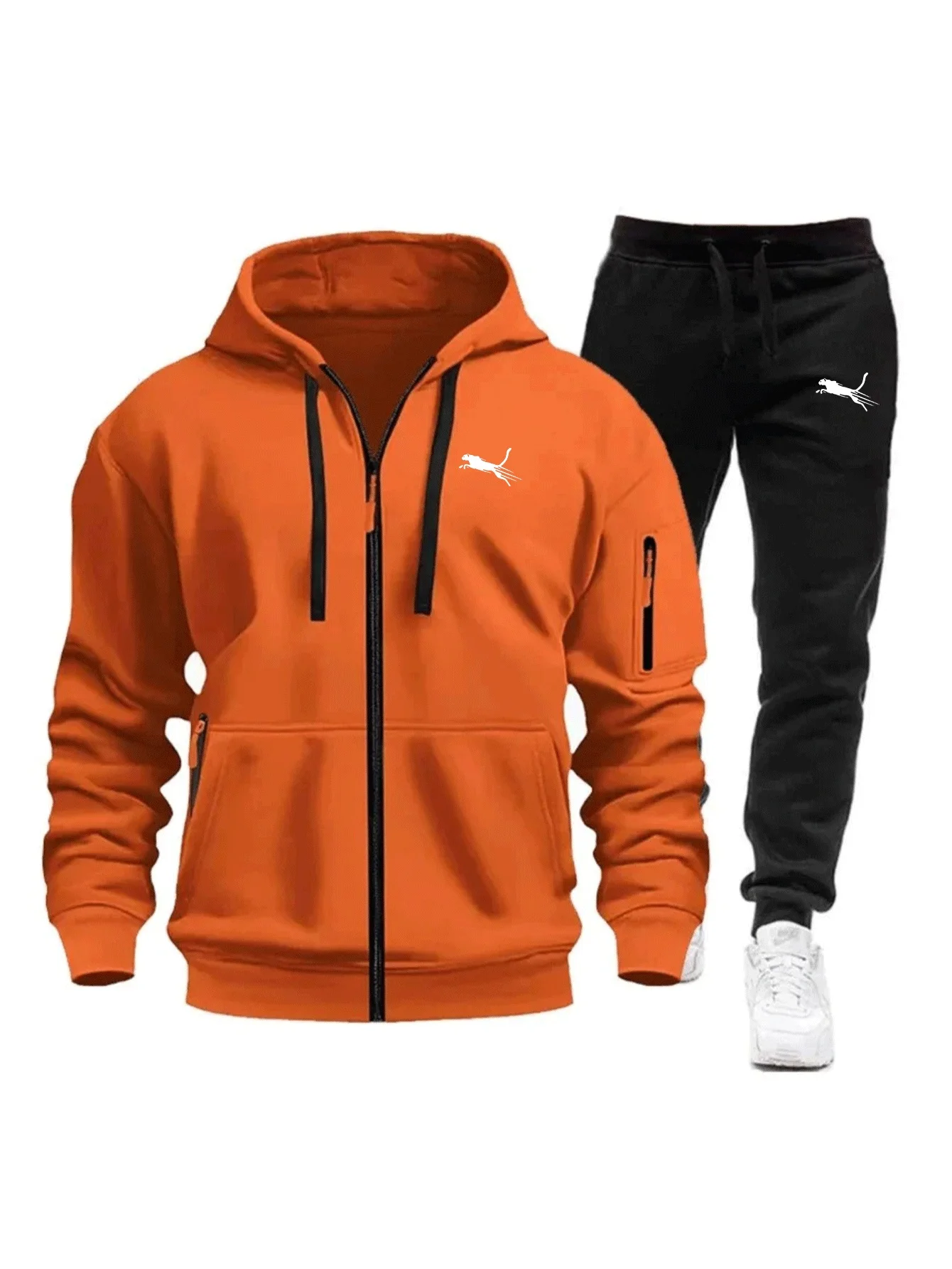 Men Casual Sweatshirt Suit Dai - Streetwear Hoodie 评论和价格