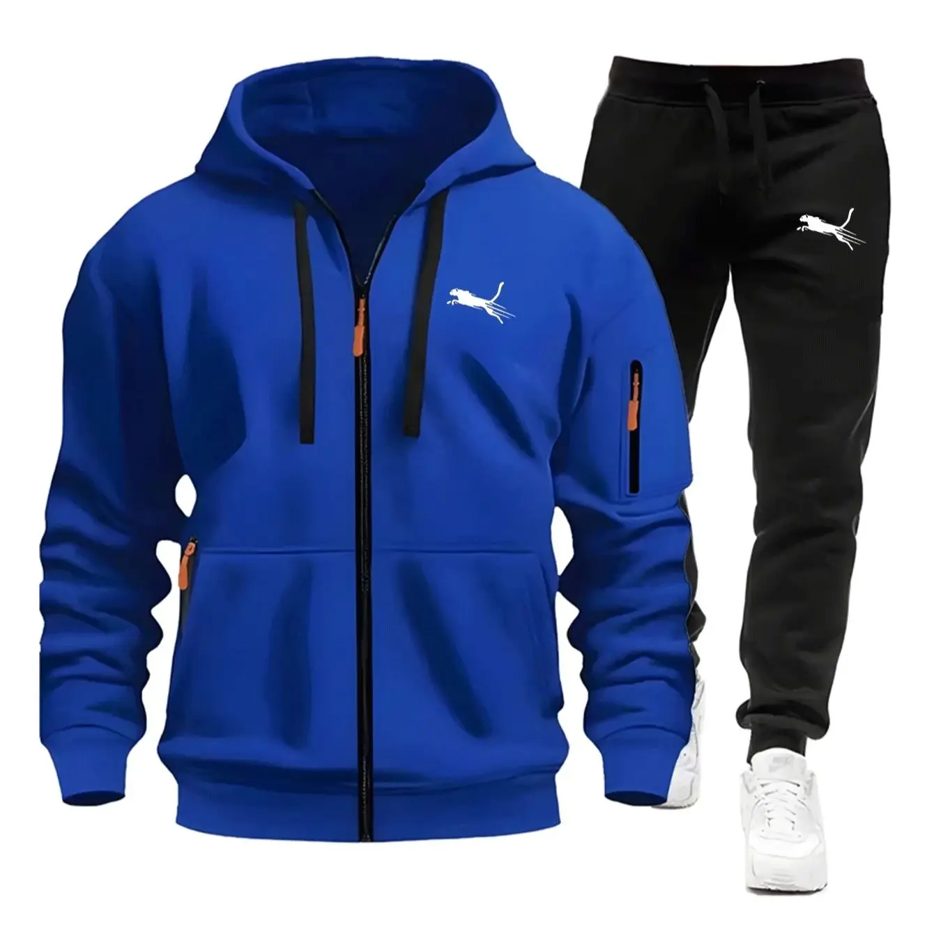 Men Casual Sweatshirt Suit Dai - Streetwear Hoodie 评论和价格