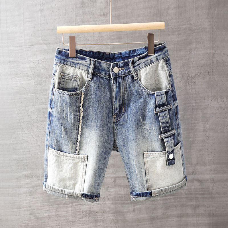 Men's Short Jeans Pants with P - Men'S Fashion Xxl 评论和价格