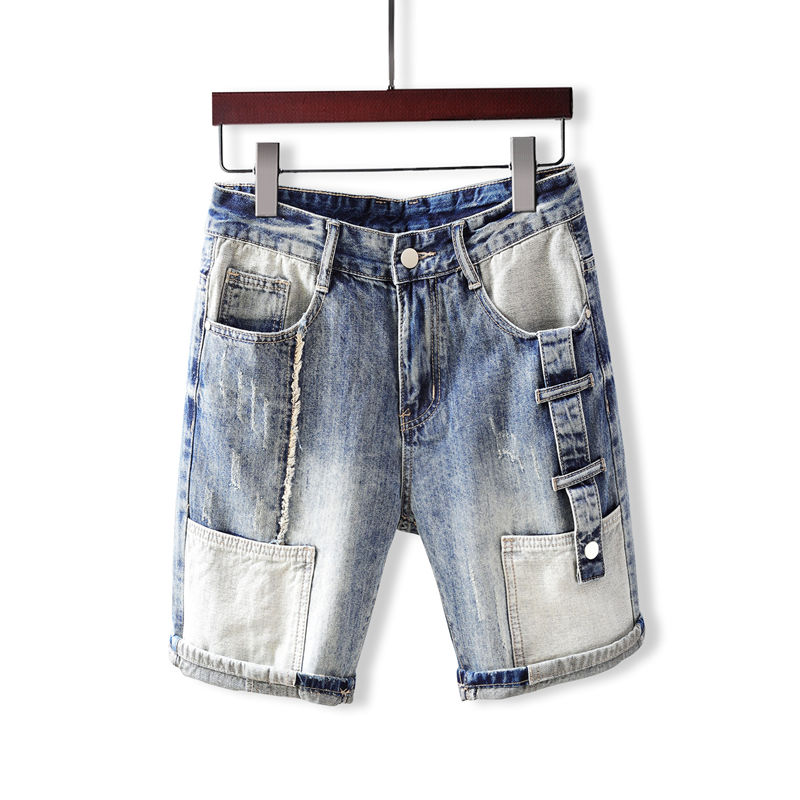 Men's Short Jeans Pants with P - Men'S Fashion Xxl 评论和价格