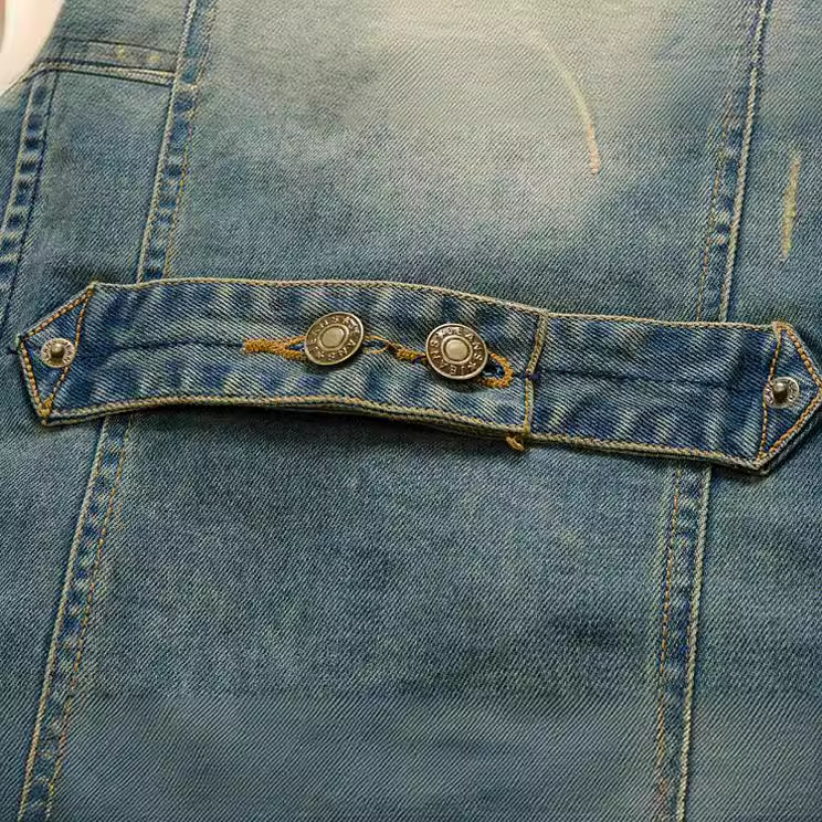 Spring Autumn New Fashion Men' - Men'S Fashion Vest With Jeans 评论和价格