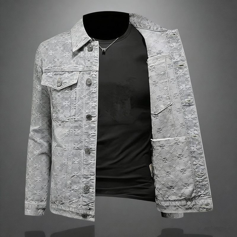 American Style Light Color Den - Men'S Fashion Light Jacket 评论和价格