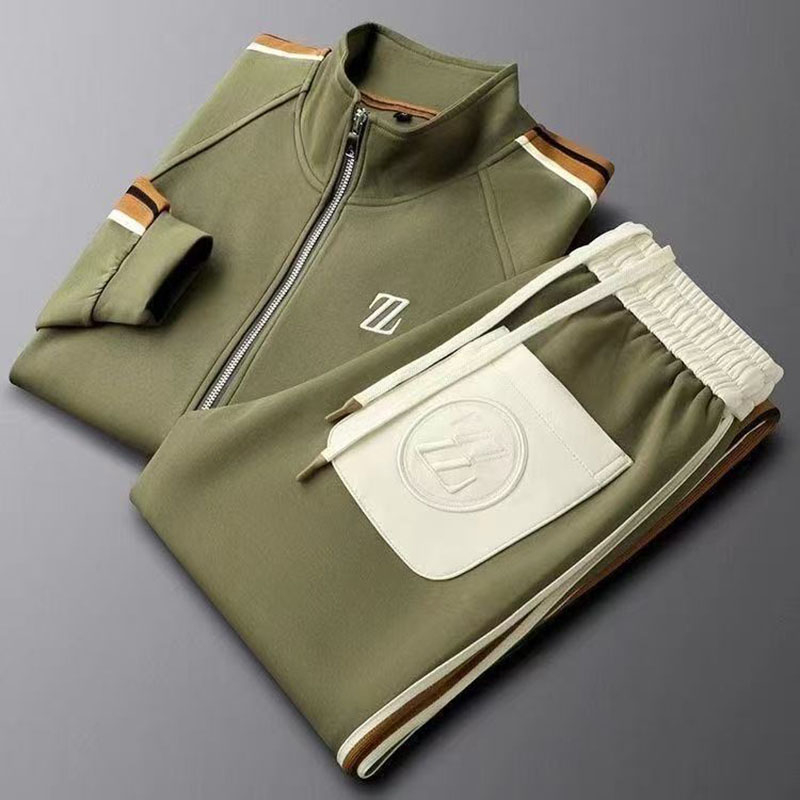 2026 men tracksuit Sportswear  - Men'S Fashion Zipper Jacket 评论和价格