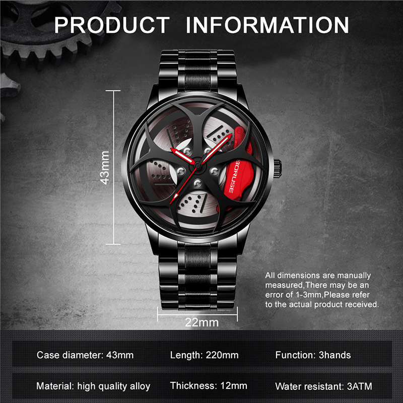 2PCS Set Men's Fashion Car Whe - Men'S Fashion Hub 评论和价格