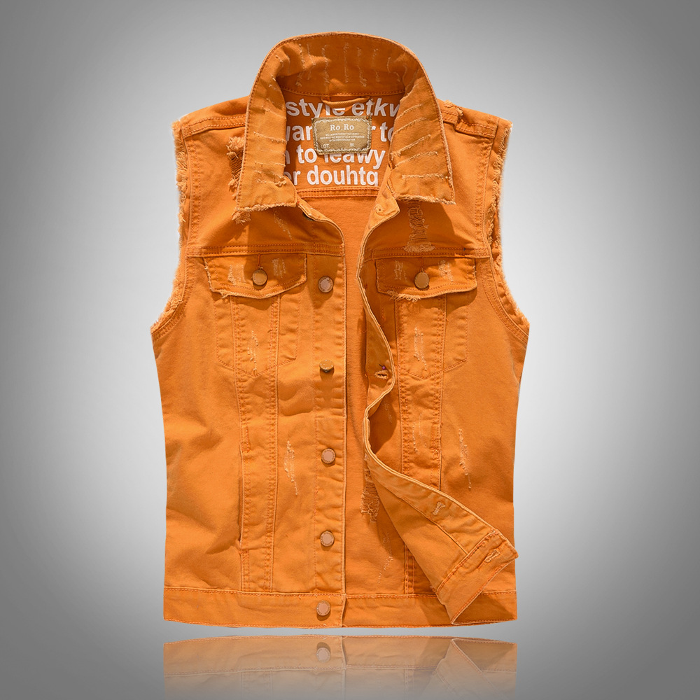 New Fashion Men Green Casual R - Men'S Fashion Vest With Jeans 评论和价格