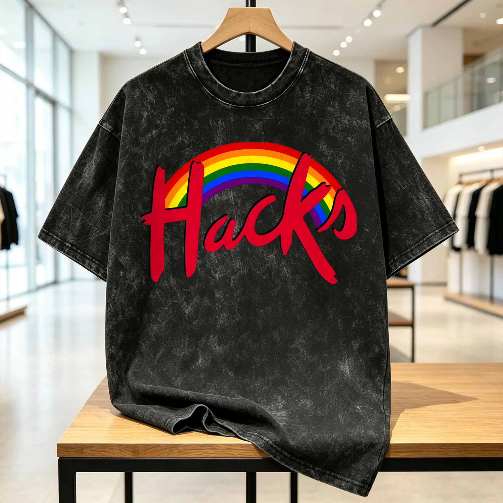 Hacks TV Show T-Shirt Men  Fas - Mens Fashion Hacks 评论和价格