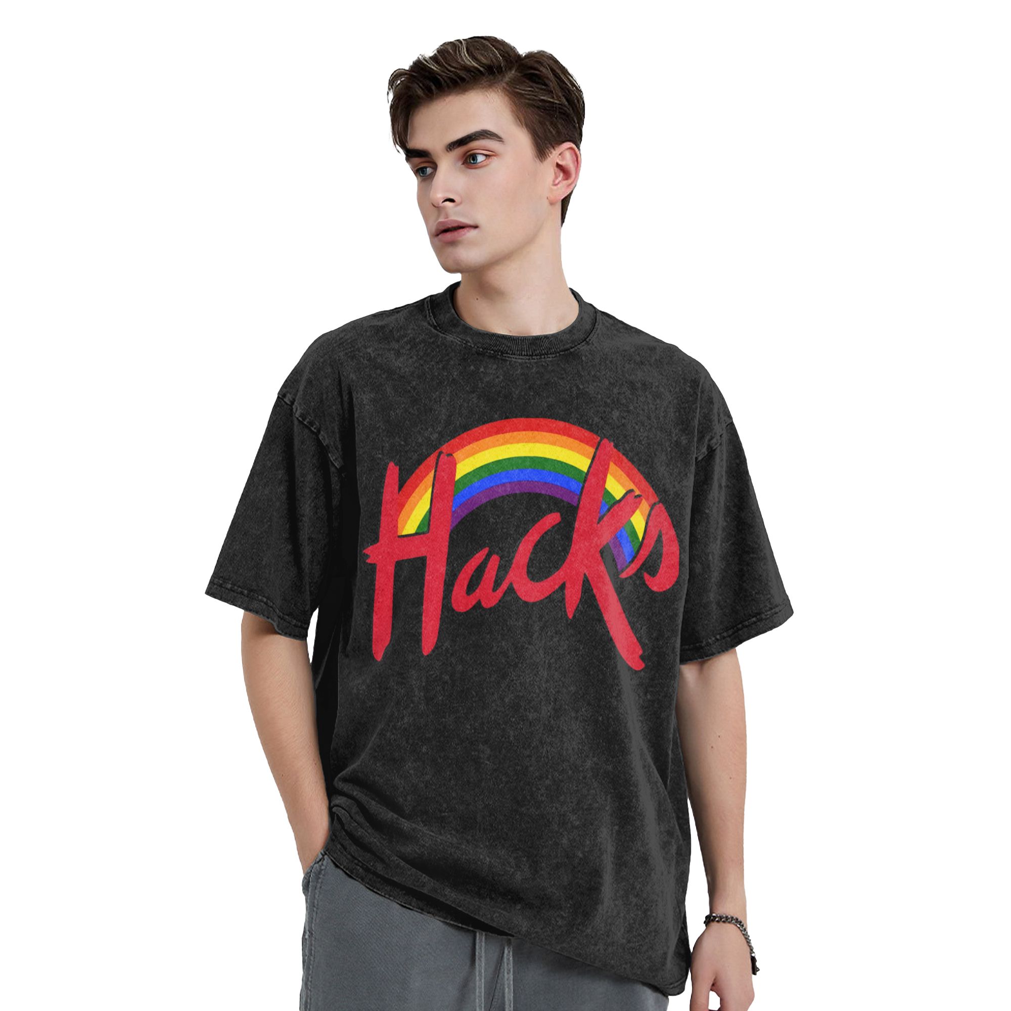 Hacks TV Show T-Shirt Men  Fas - Mens Fashion Hacks 评论和价格