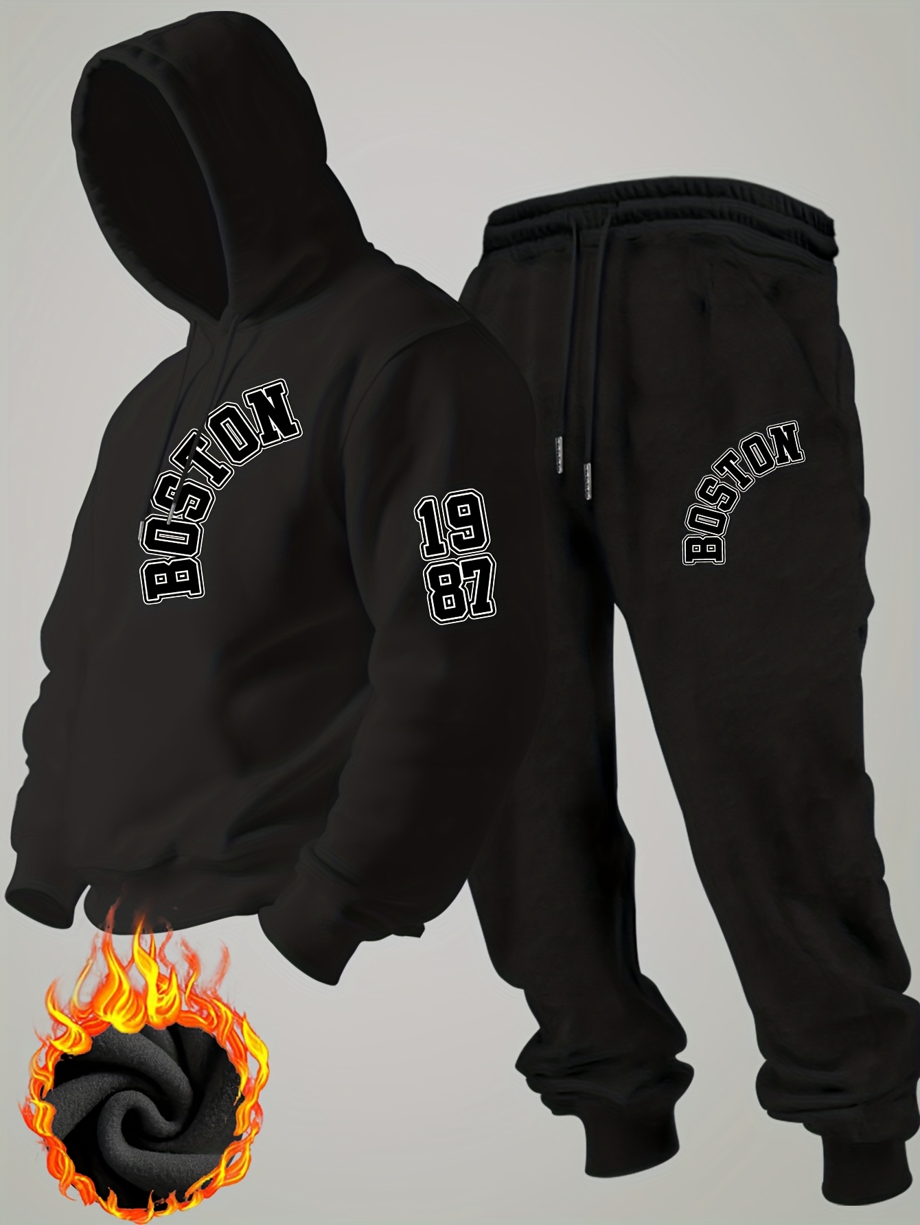 2026 new Men Winter Fleece Hoo - Streetwear Hoodie 评论和价格