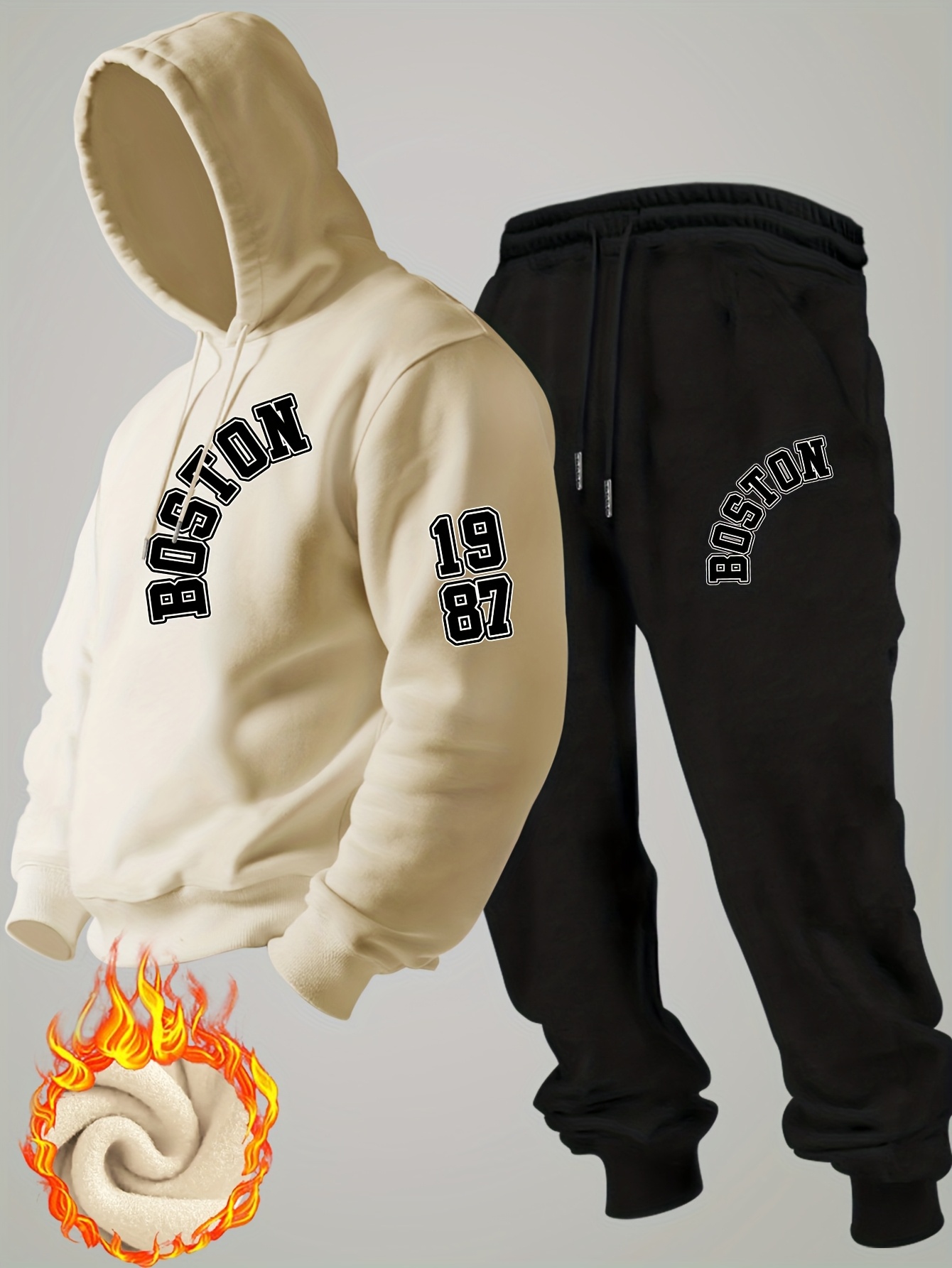 2026 new Men Winter Fleece Hoo - Streetwear Hoodie 评论和价格